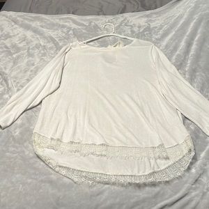 Women’s XXL Lauren Conrad long sleeve shimmer shirt